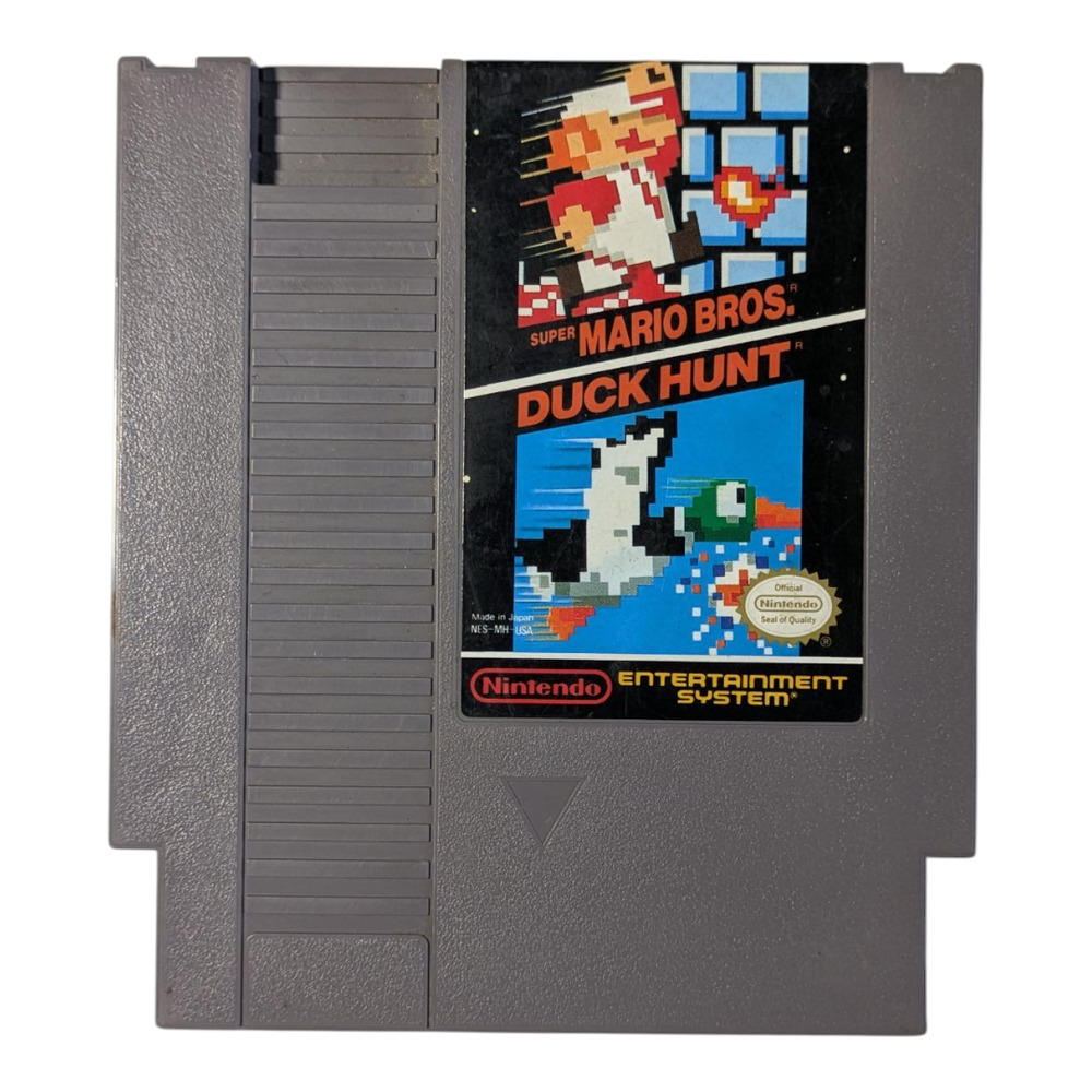 Nintendo Entertainment System (NES) Game for Super Mario Bros Duck Hunt-Tested